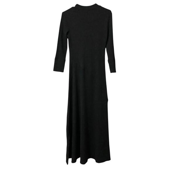 Theory Black Midi sweater dress - Picture 4 of 11